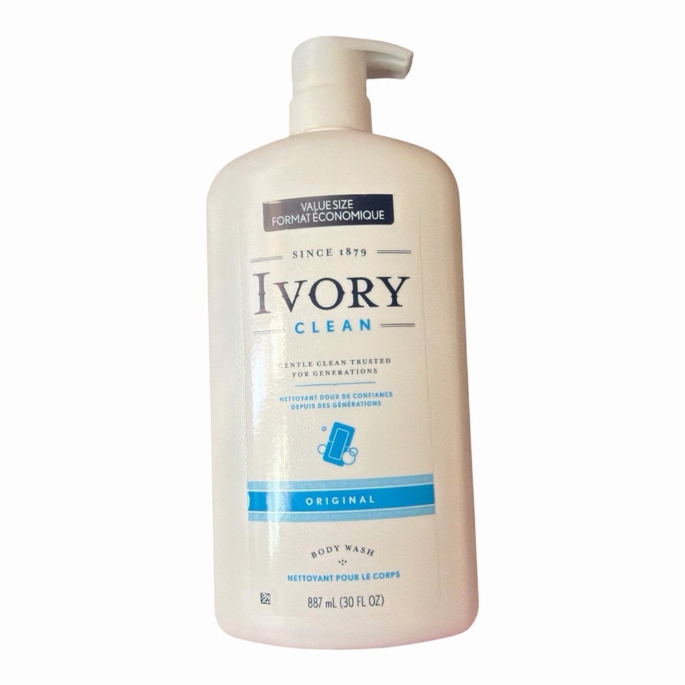 Ivory Value Size  Clean  Original Body Wash Pump Original Scent 30oz